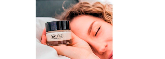 Wake Up to Radiant Skin: The Power of Vegan Night Cream. A photo for YASOU blog post called "Replenish and Renew: Vegan Night cream for Glowing Skin"