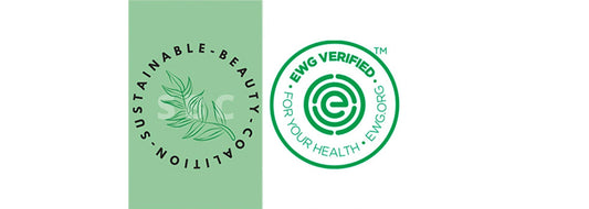 Two Free Guides for Making Healthy Skin Care Choice: EWG and Sustainable beauty coalition guides.