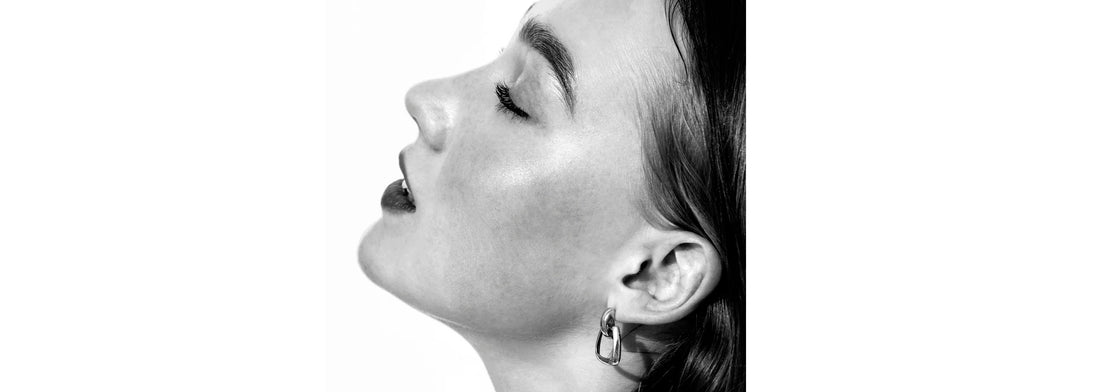 Close up of a womans face in profile for YASOU's blog post called "5 Skincare Trends to Watch for in 2026"